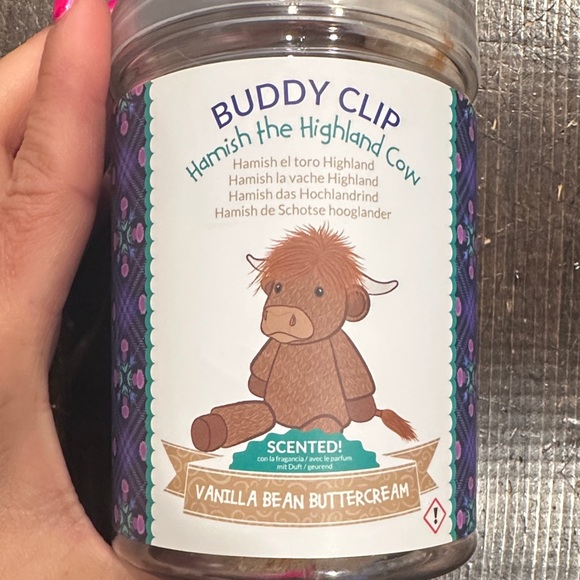 Scentsy Other - Scentsy Buddy Clip - Brown and Cream Highland Cow